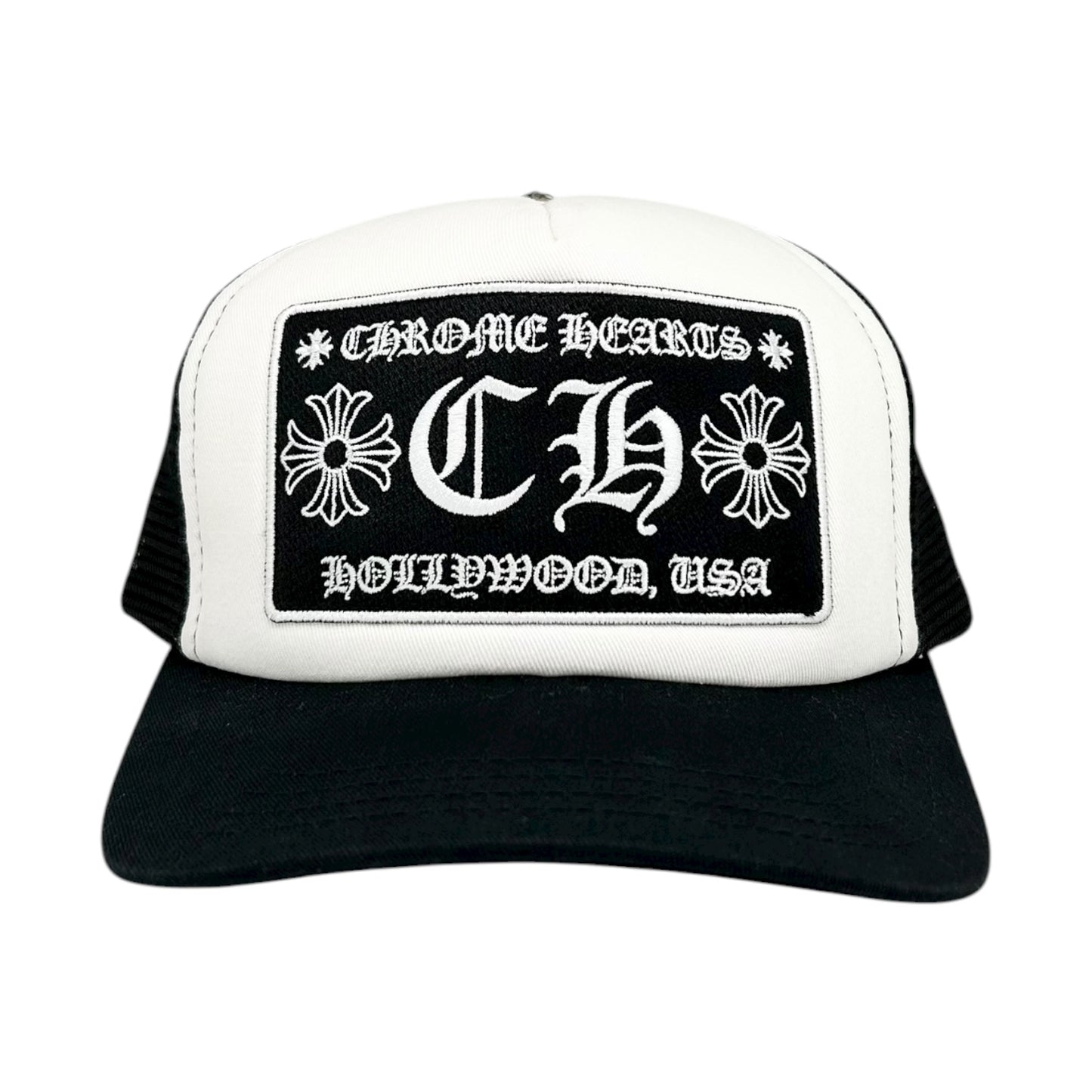 CHROME HEARTS HOLLYWOOD PATCH TRUCKER