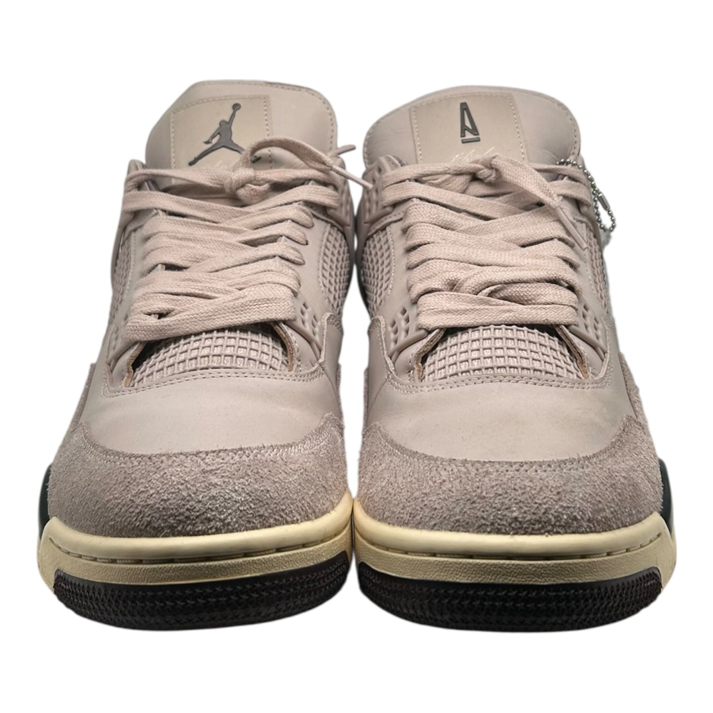 PREOWNED A MA MANIERE JORDAN 4 RETRO FOSSIL STONE