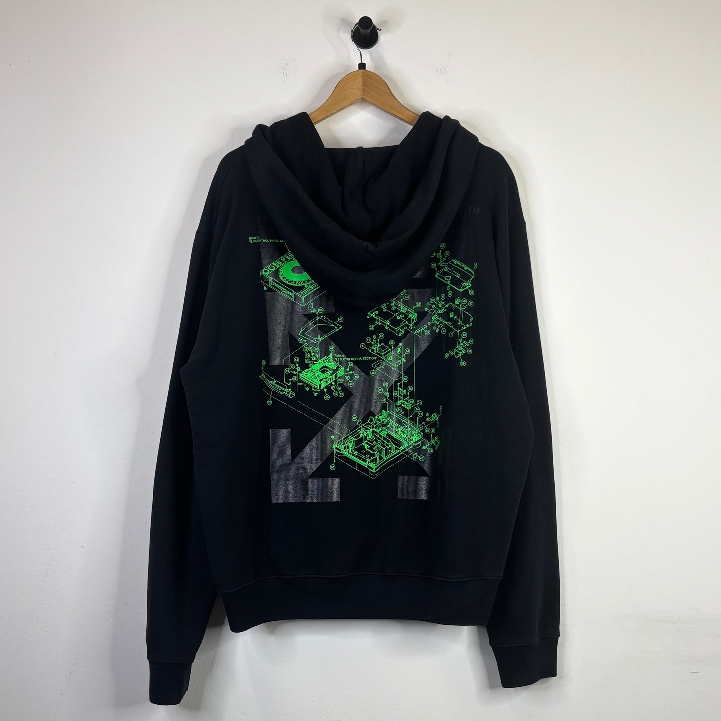 OFF WHITE SOUND ENGINEER HOODIE