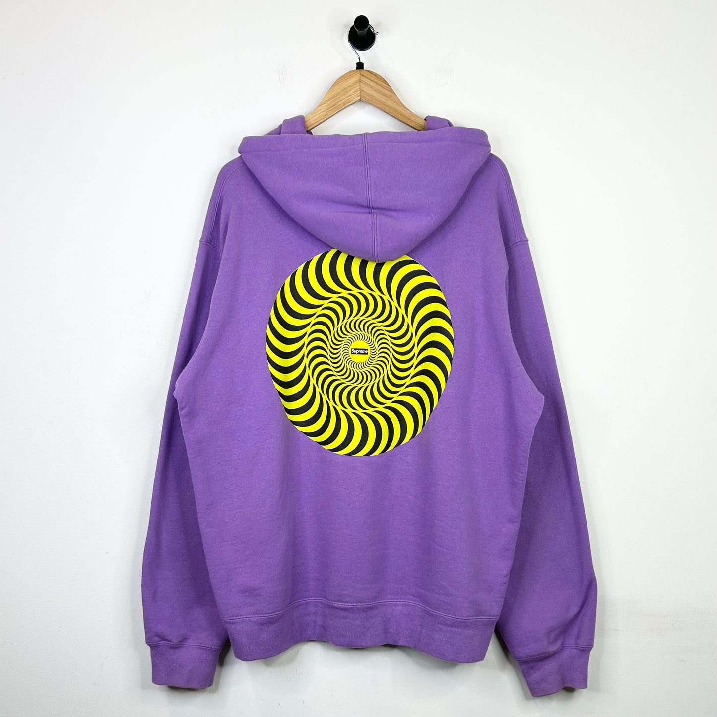 SUPREME X SPITFIRE HOODIE LIGHT PURPLE