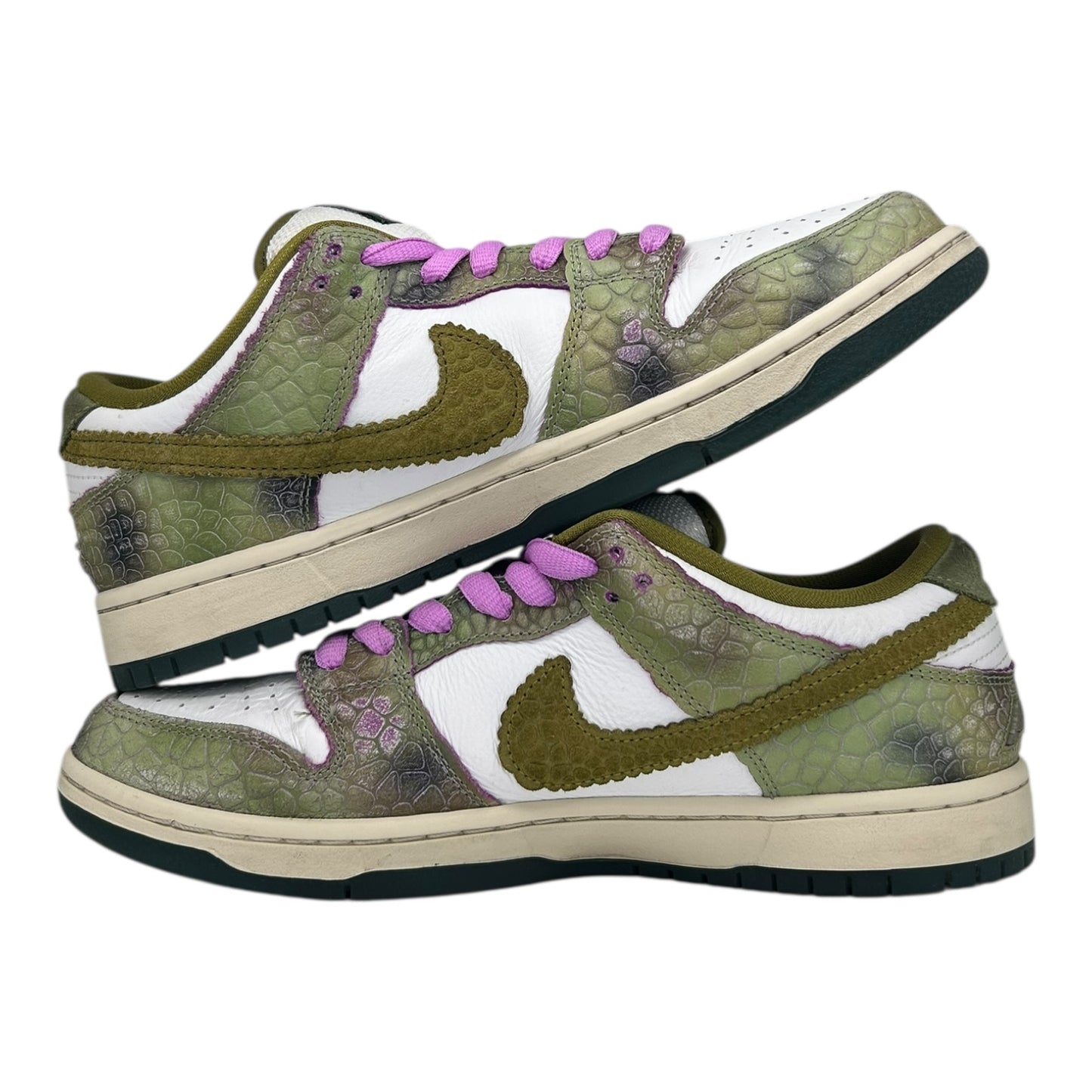 PREOWNED NIKE SB DUNK LOW ALEXIS SABLONE CHAMELEON