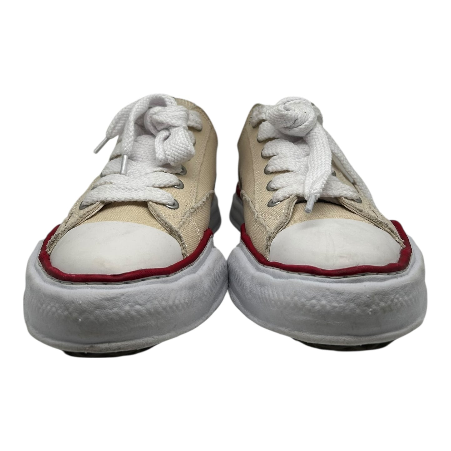 PREOWNED MAISON MIHARA SOLE CANVAS LOW TAN