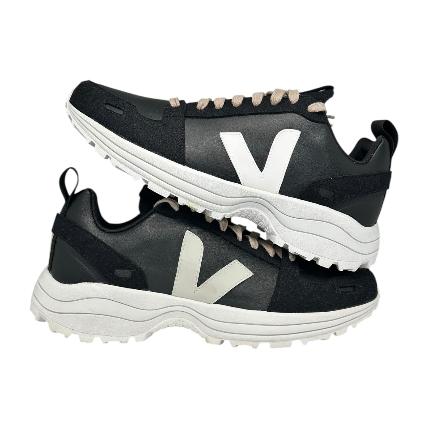 PREOWNED RICK OWENS X VEJA HIKING SNEAKERS