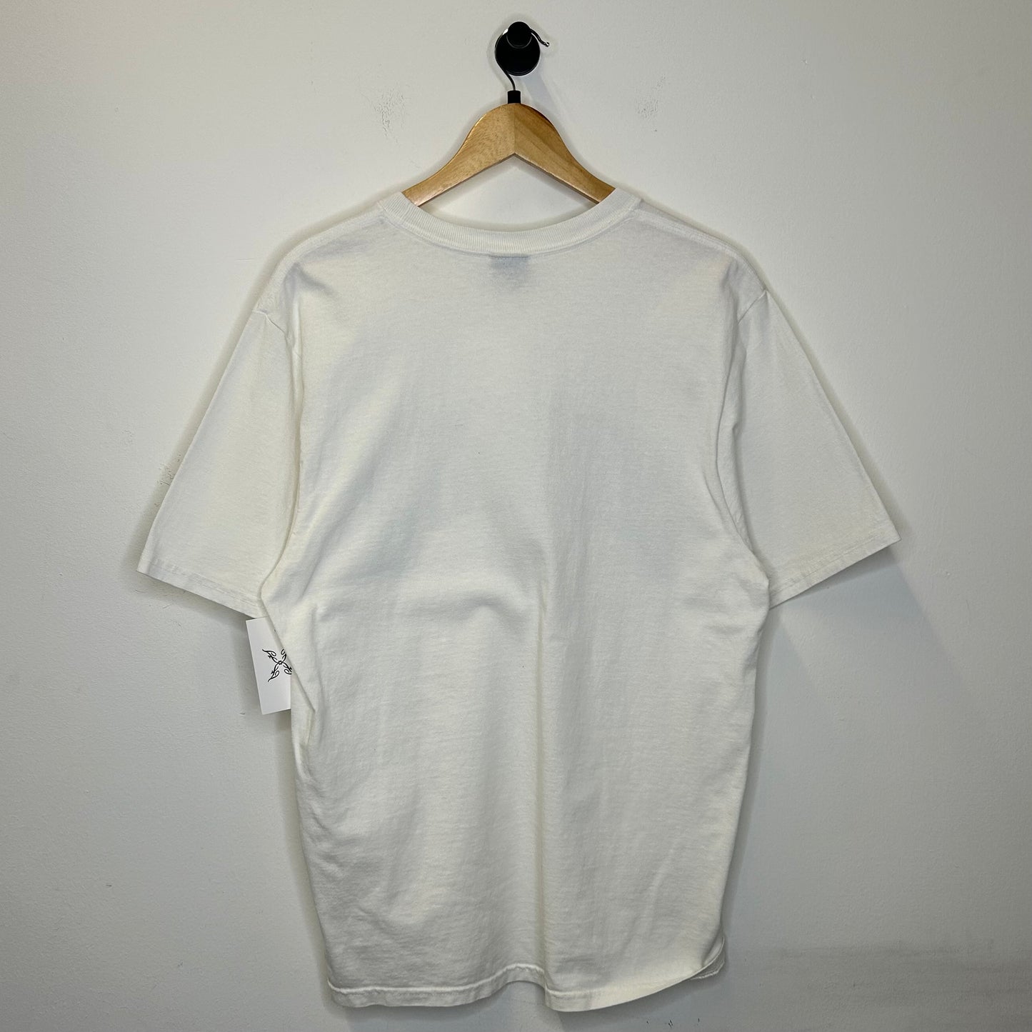 STUSSY ARCHED BLUE LOGO TEE