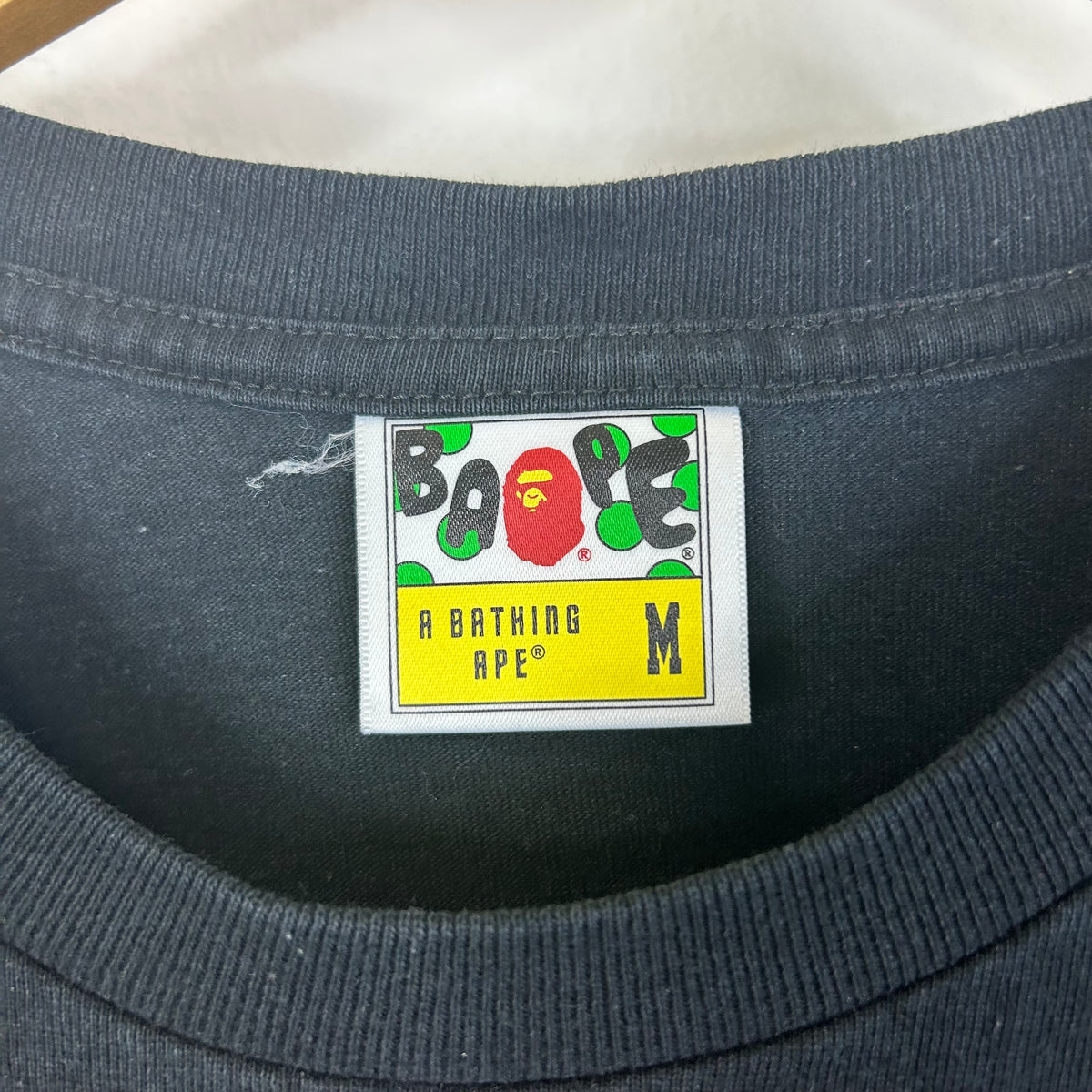 BAPE A BATHING APE TOKYO #1 TEE BLACK