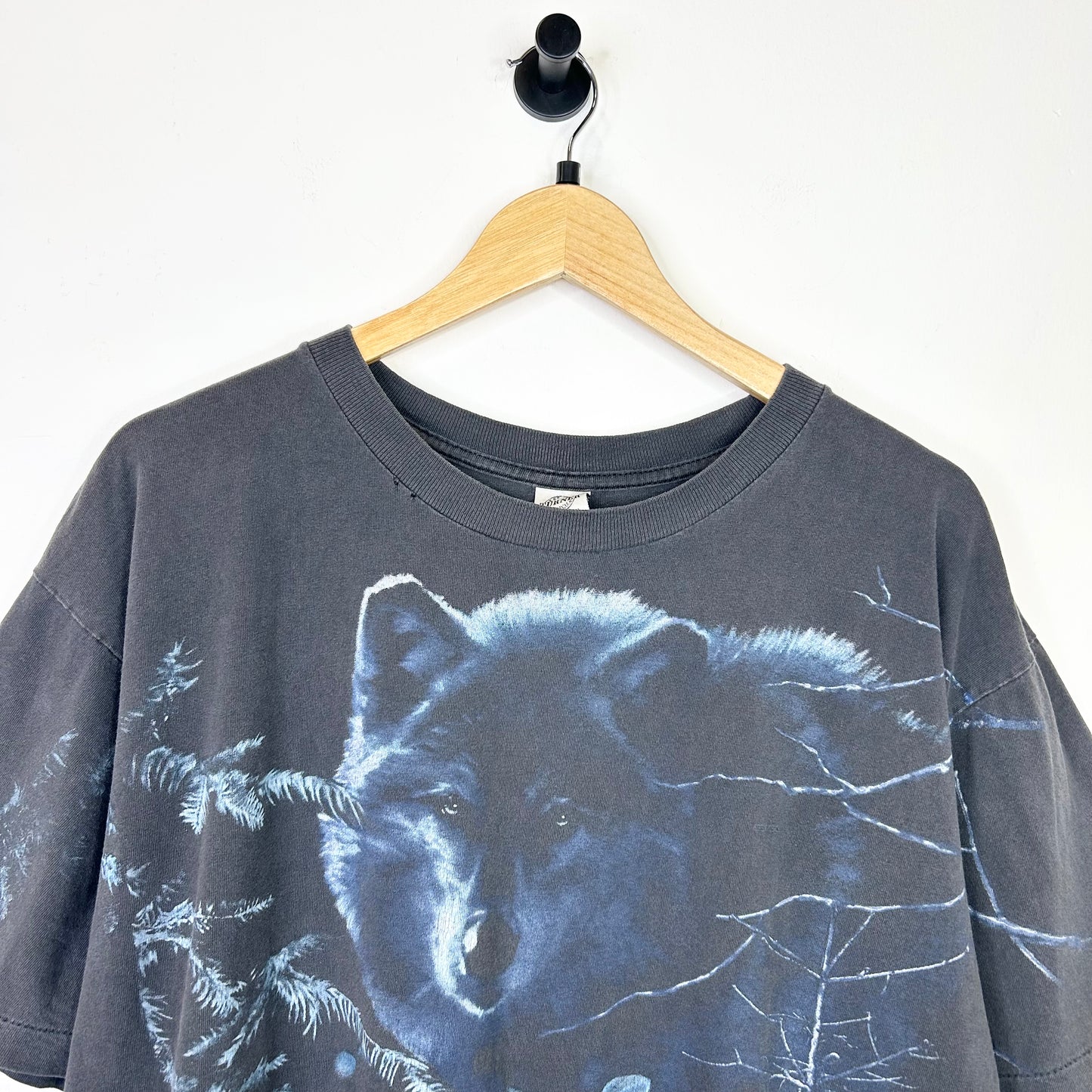 WOLF IN THE TREES BLUE TEE