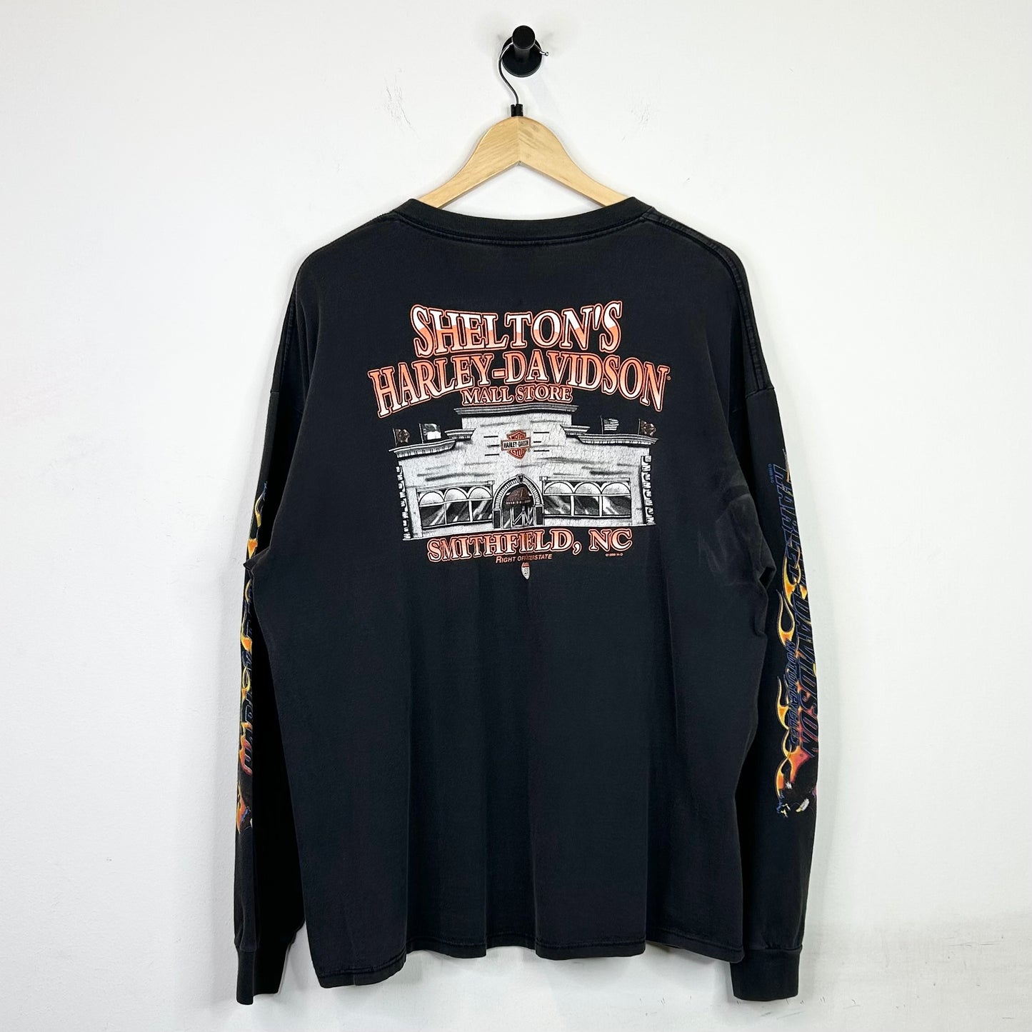 HARLEY DAVIDSON EAGLE FLAME LONG SLEEVE