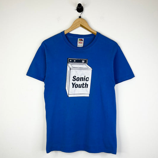 SONIC YOUTH BAND TEE BLUE