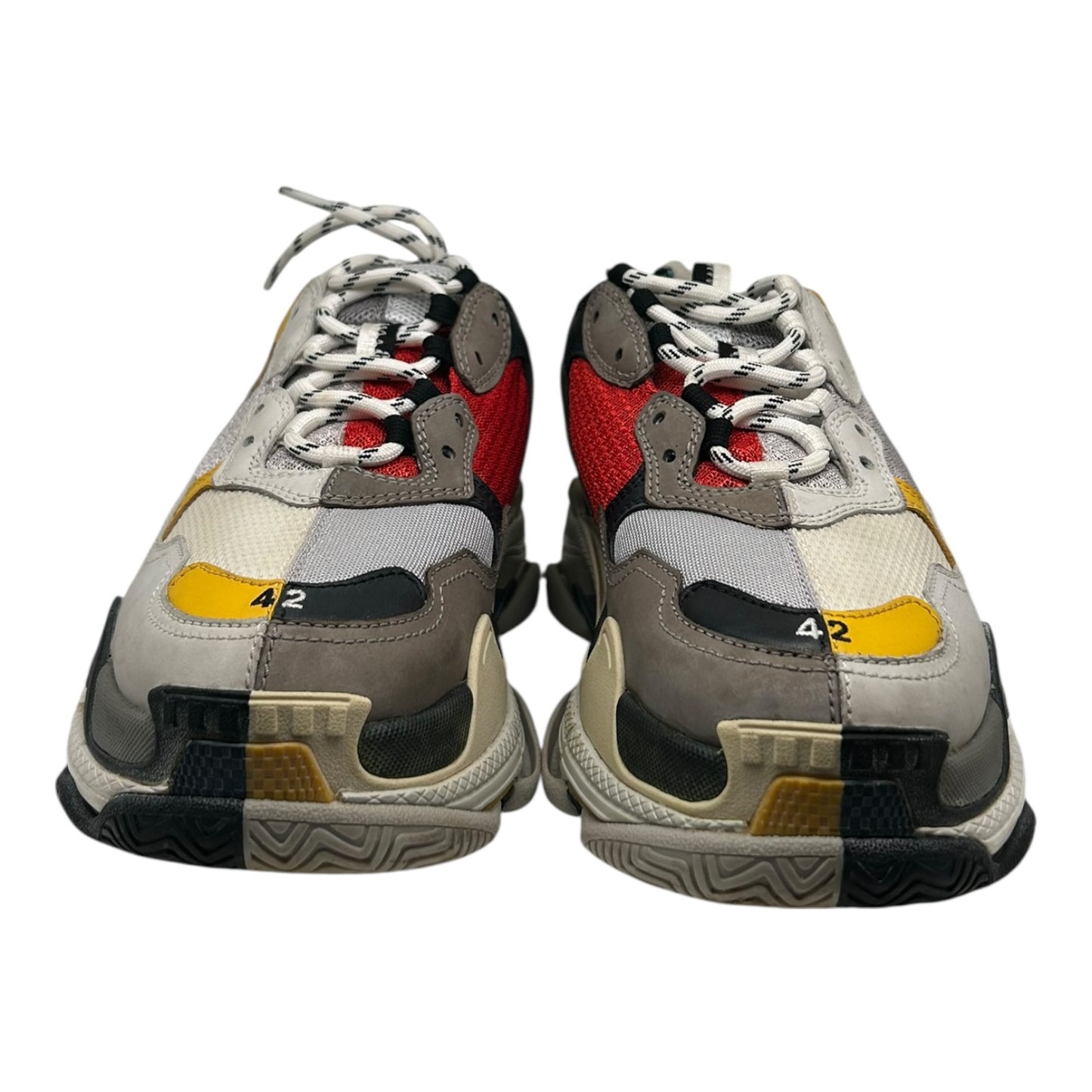 PREOWNED BALENCIAGA TRIPLE S SPLIT SNEAKERS