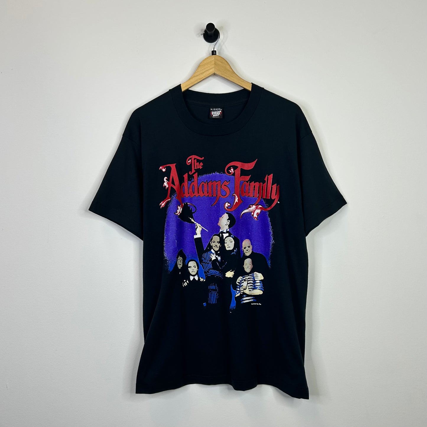 THE ADAMS FAMILY BLACK TEE