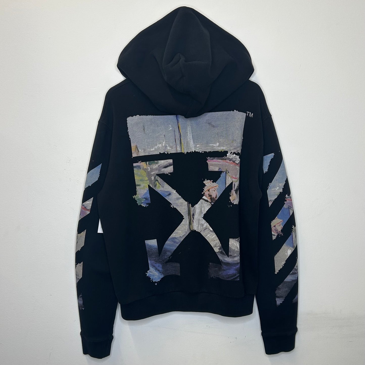 OFF WHITE SS19 IMPRESSIONISM MONET ARROW ZIP-UP