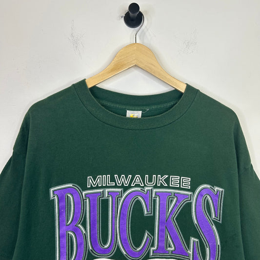 MILWAUKEE BUCKS 90S TEE