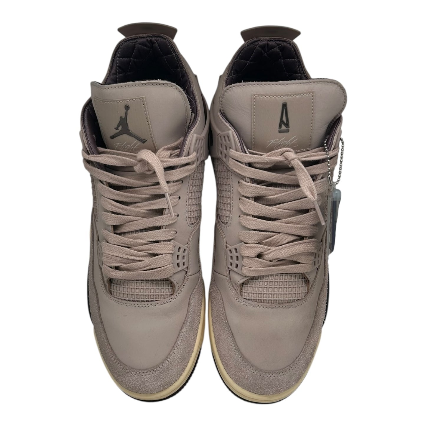 PREOWNED A MA MANIERE JORDAN 4 RETRO FOSSIL STONE