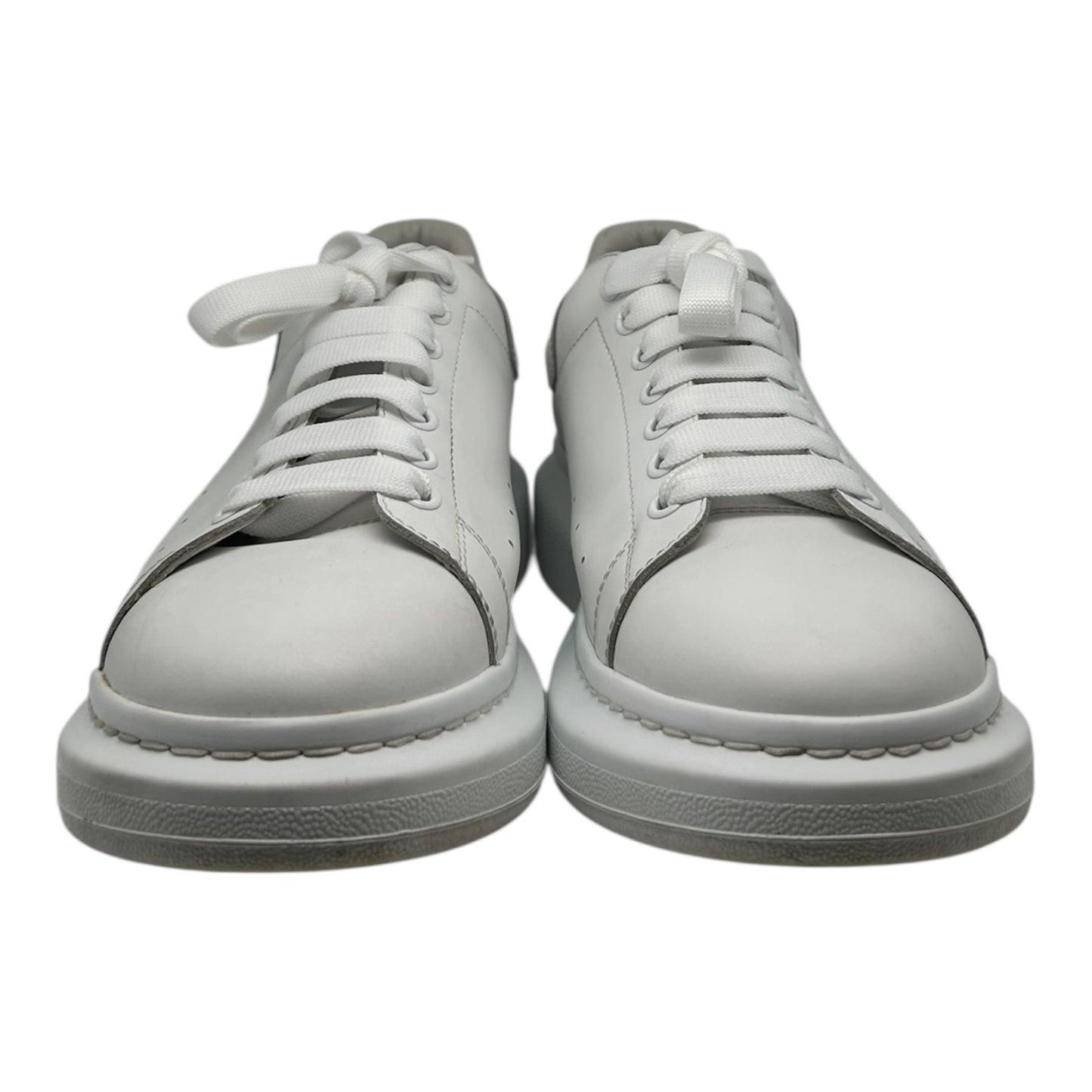 PREOWNED ALEXANDER MCQUEEN TRIPLE WHITE