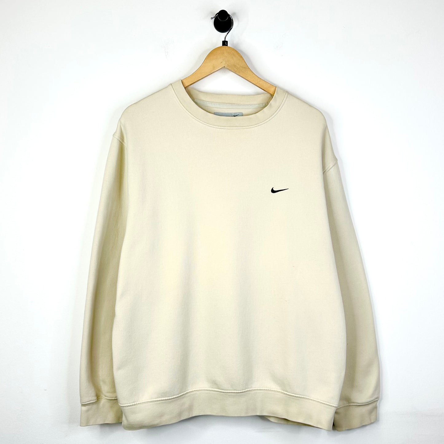 NIKE CREAM CHEST LOGO CREWNECK