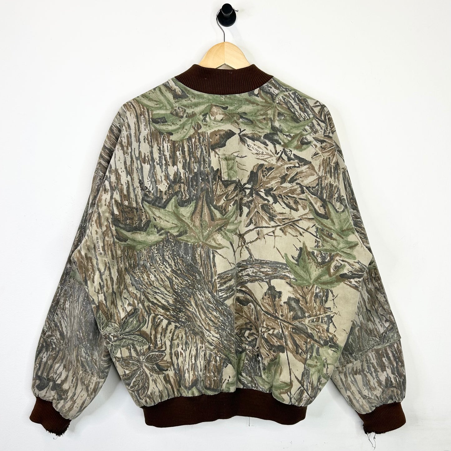 CABELA'S REALTREE CAMO BOMBER JACKET