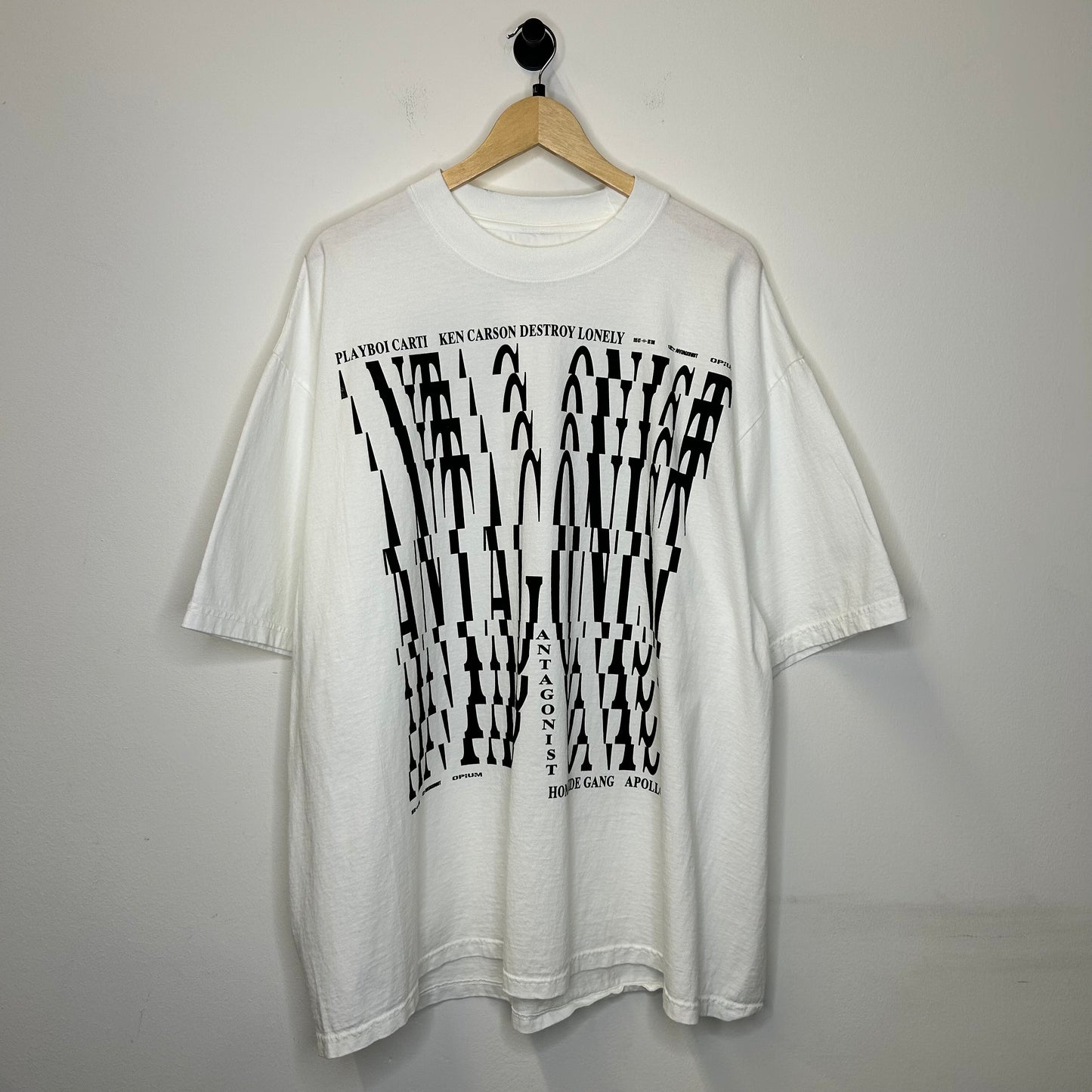 ANTAGONIST PSYCHEDELIC WHITE TEE