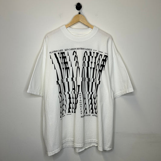 ANTAGONIST PSYCHEDELIC WHITE TEE