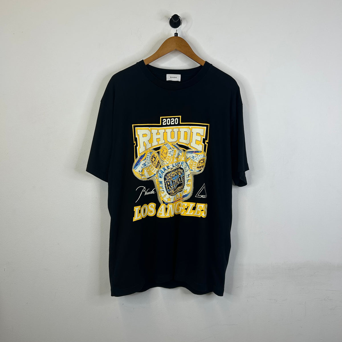 RHUDE x LA LAKERS  2020 CHAMPIONSHIP RINGS TEE