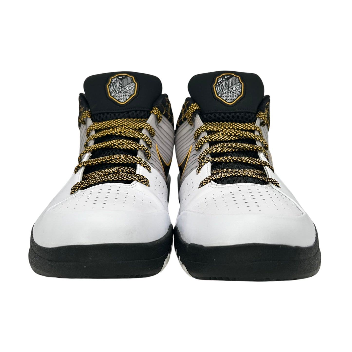 PREOWNED KOBE 4 PROTRO WHITE BLACK DEL SOL