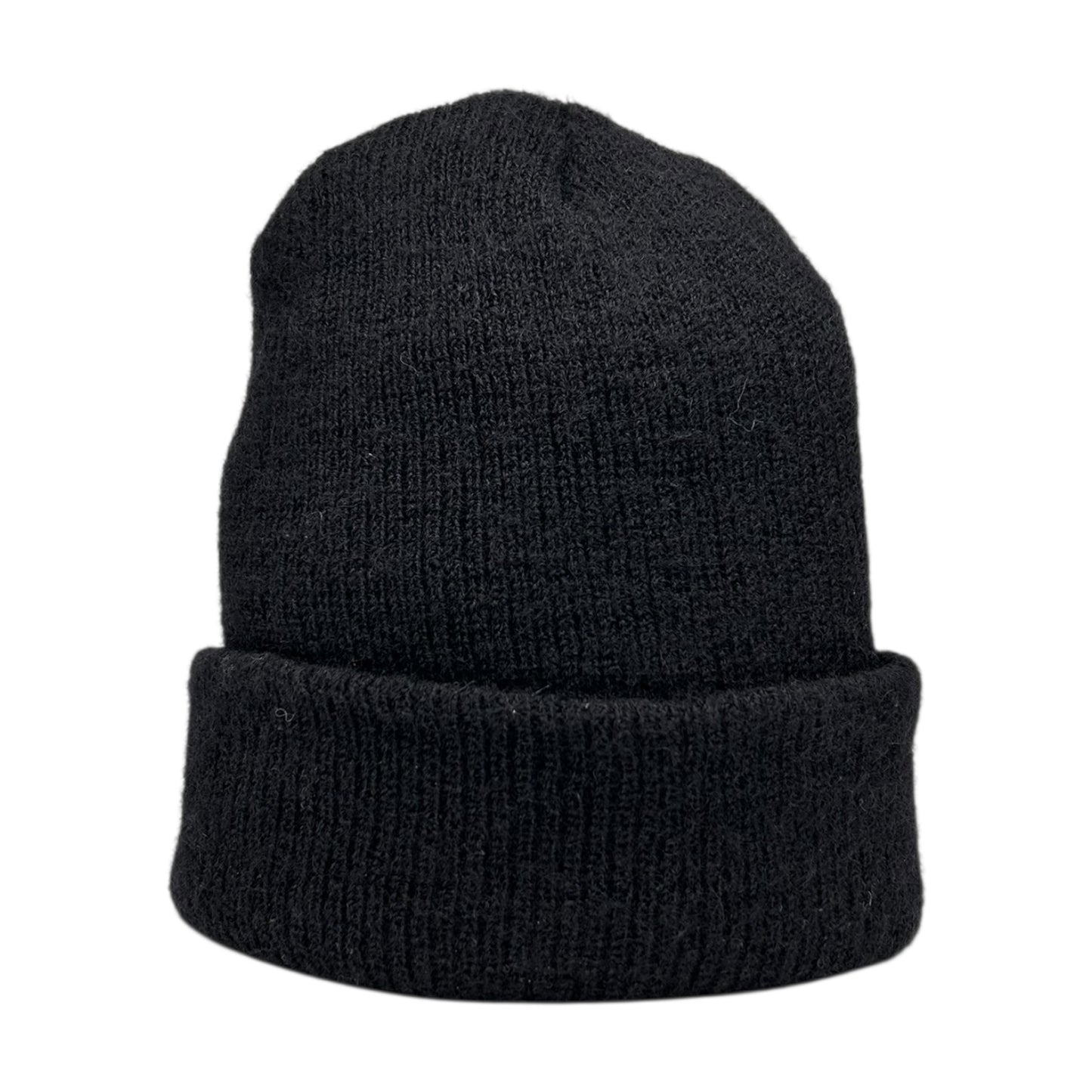 VINTAGE BLACK BLANK BEANIE