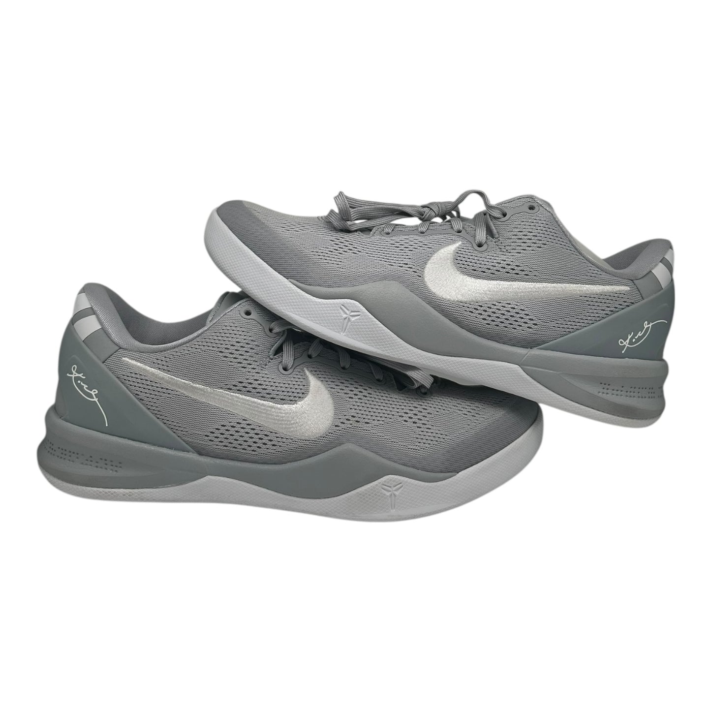PREOWNED NIKE KOBE 8 PROTRO WOLF GREY SZ 10