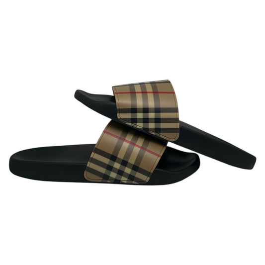 PREOWNED BURBERRY SLIDE OG CHECK