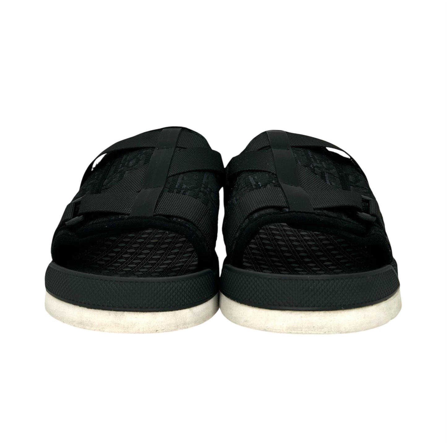 PREOWNED DIOR ALPHA SANDAL BLACK