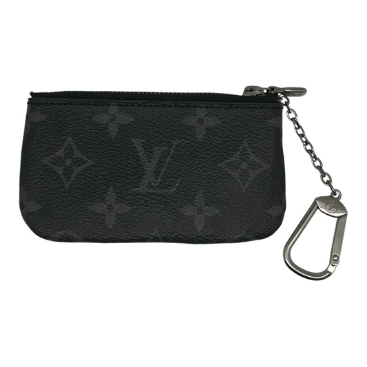 LOUIS VUITTON KEY POUCH BLACK