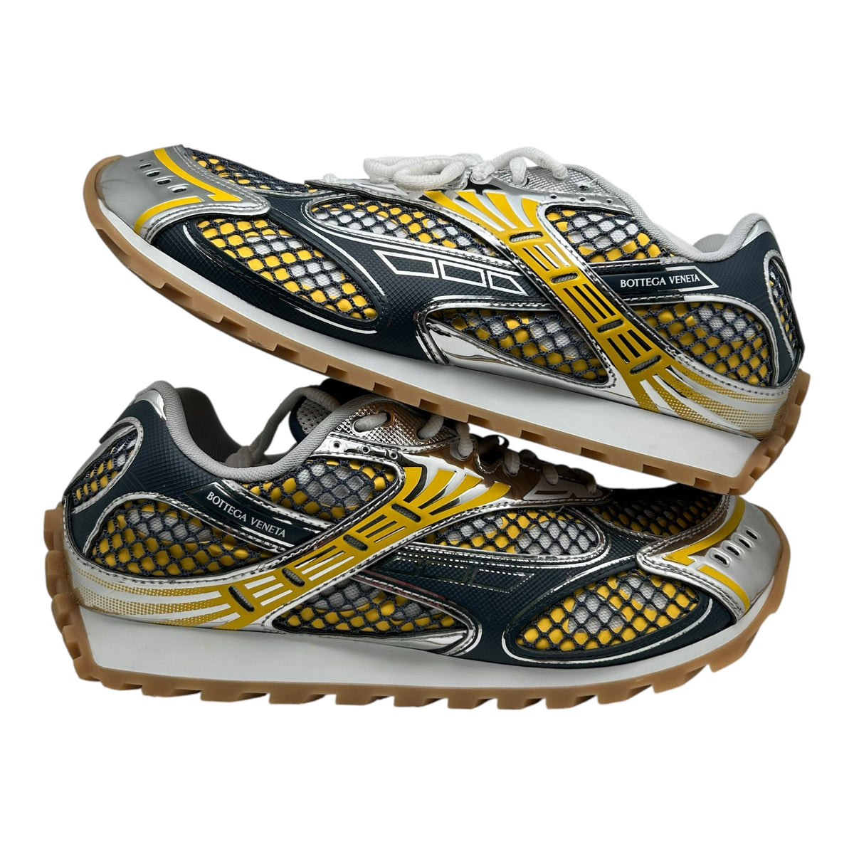 BOTTEGA VENETA ORBIT YELLOW/BLUE