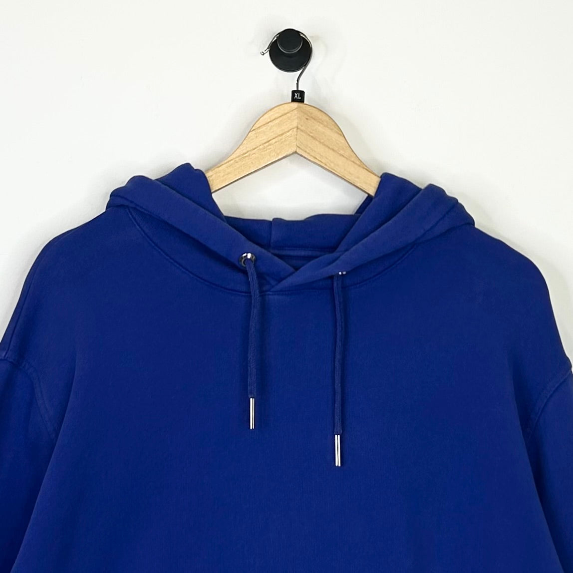 GIVENCHY CLASSIC FIT BONDED HOODIE OCEAN BLUE