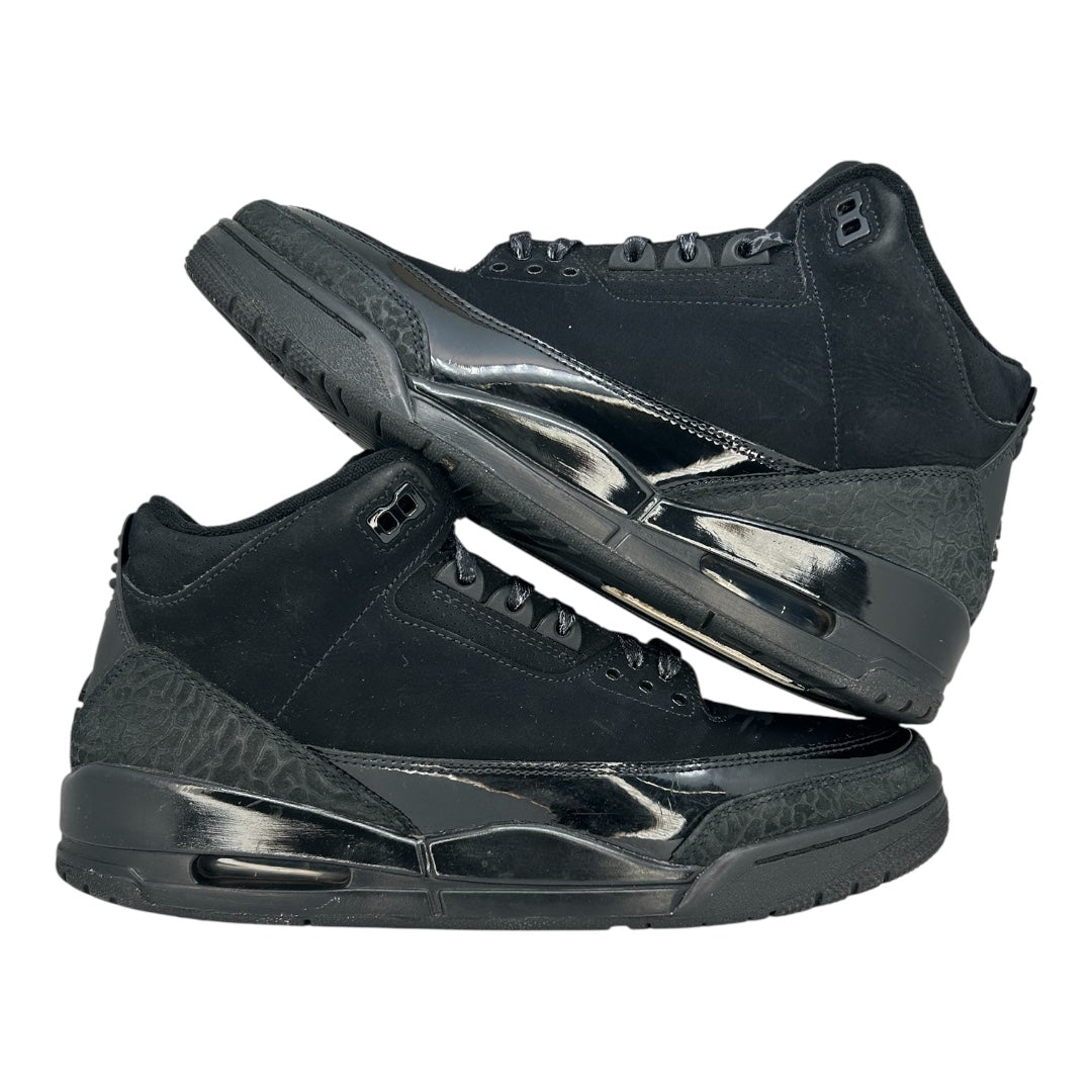 PREOWNED JORDAN 3 BLACK CAT