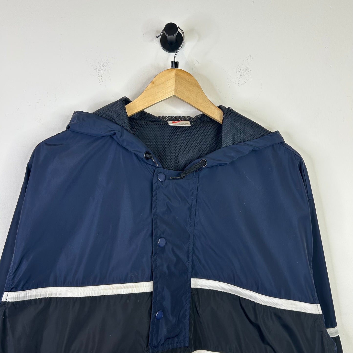 NIKE WINDBREAKER HALF ZIP HOODED JACKET