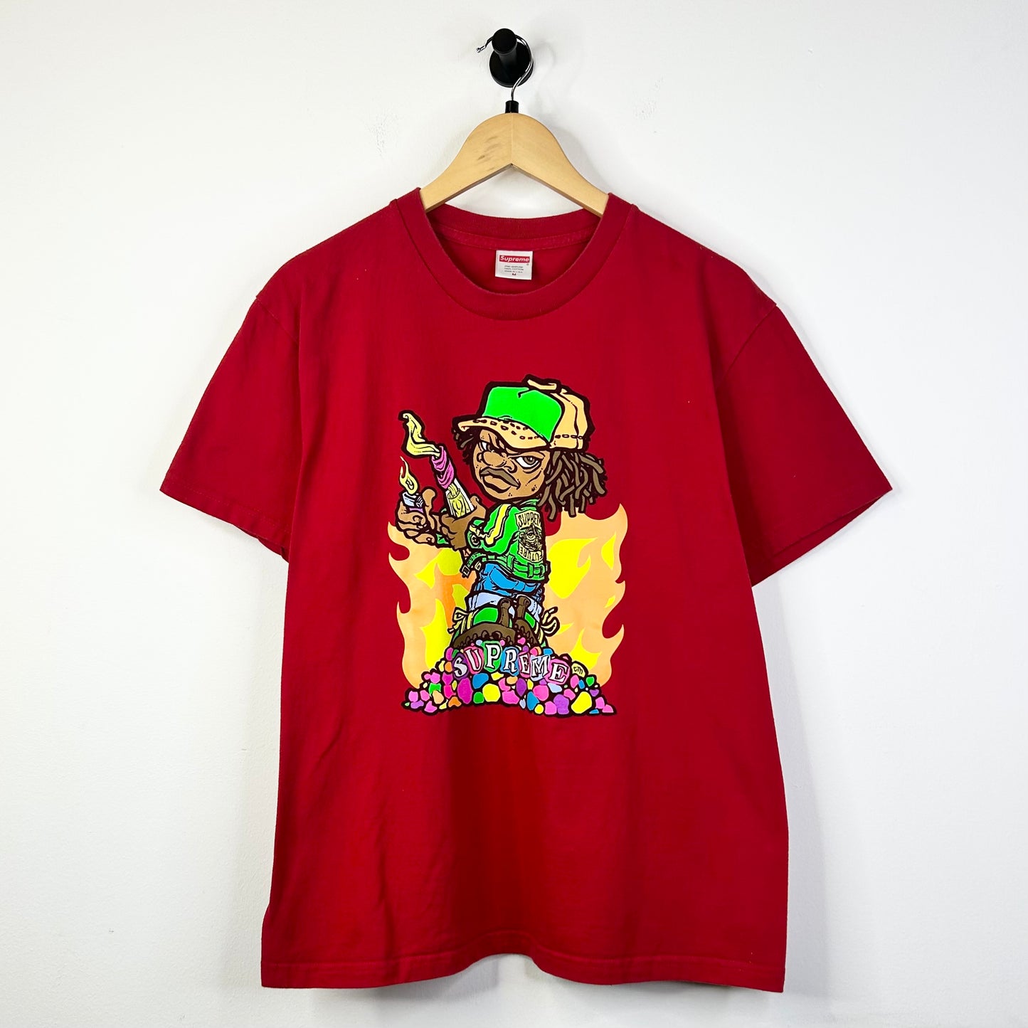 SUPREME MOLOTOV KID TEE RED
