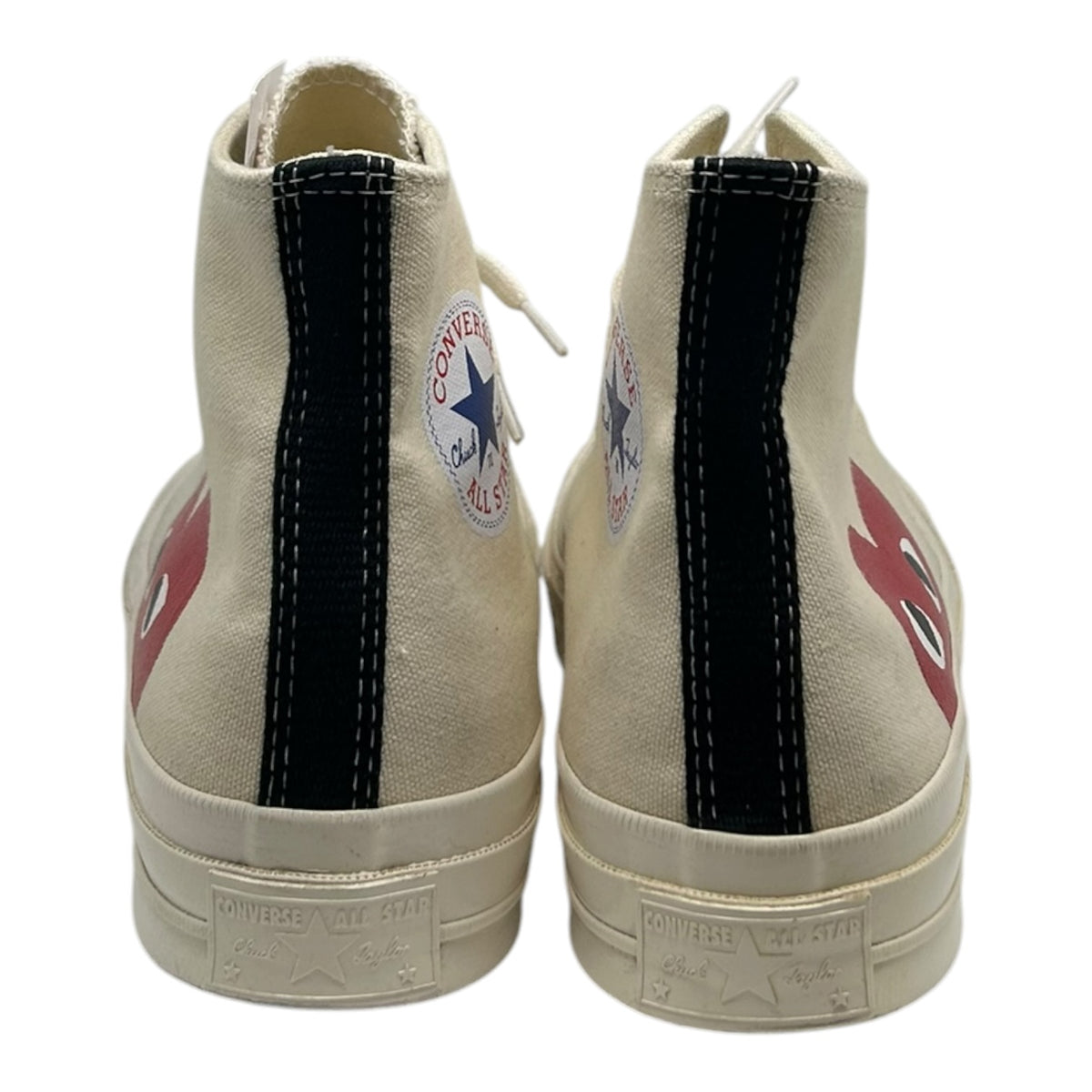 PREOWNED CONVERSE CHUCK TAYLOR ALL STAR 70 HI COMME DES GARCONS PLAY