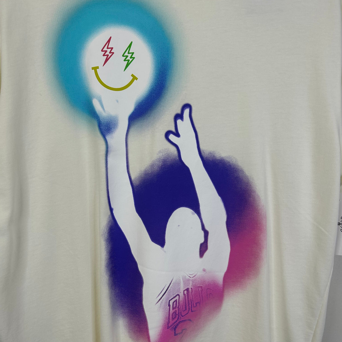 JORDAN X BALVIN T SHIRT WHITE