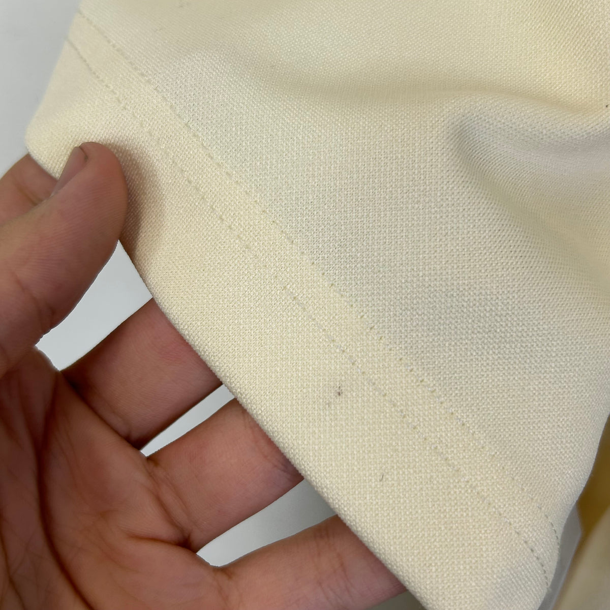 AIME LEON DORE X NEW BALANCE COLLARED CREAM TEE