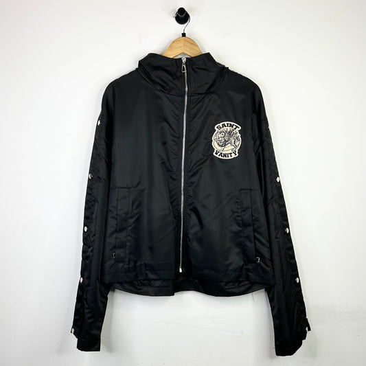 SAINT VANITY BLACK NYLON JACKET