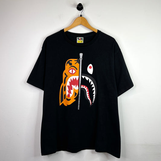 BAPE FUNTHERA MILITIA TIGER SHARK TEE