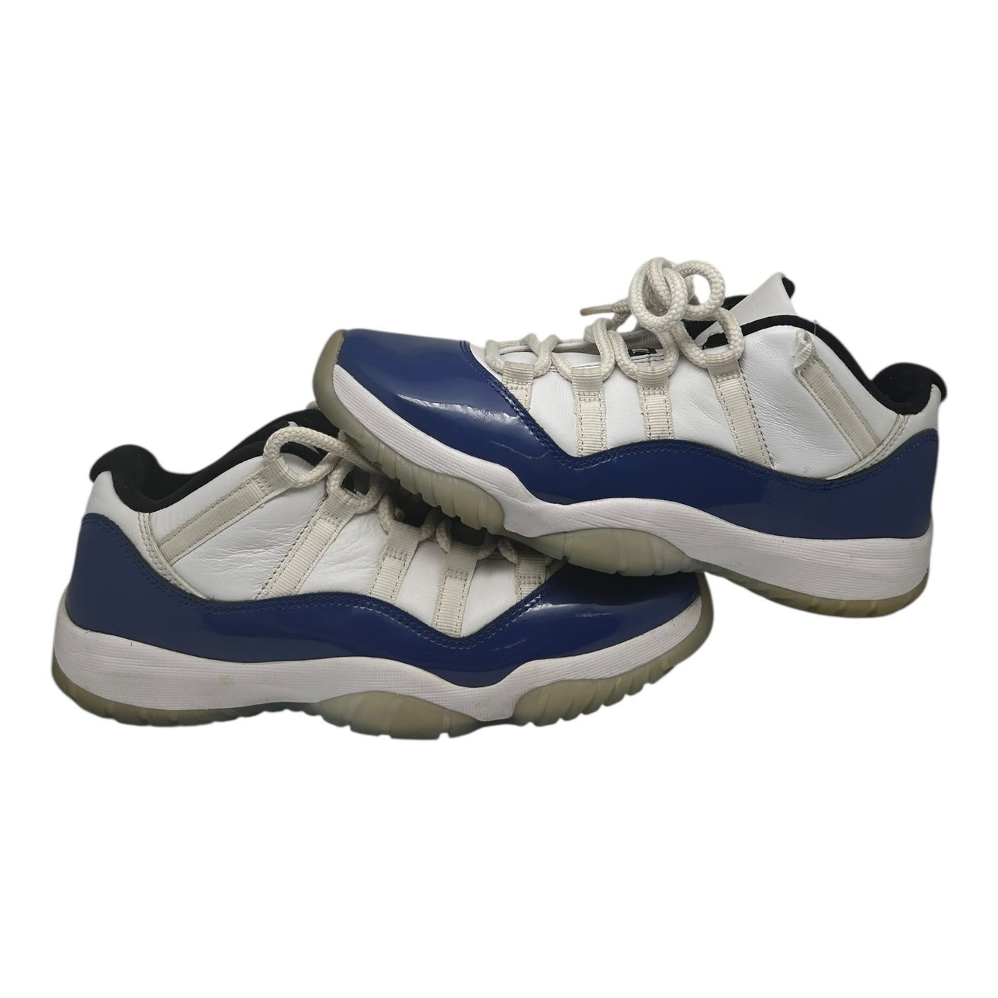 PREOWNED JORDAN 11 LOW WHITE CONCORD SIZE 8M