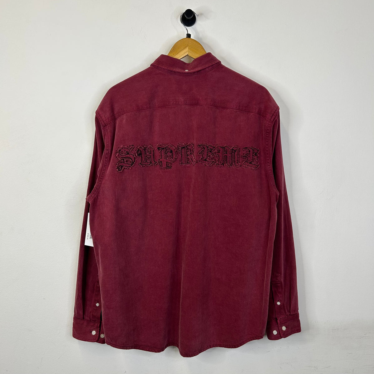 SUPREME DENIM SHIRT RED