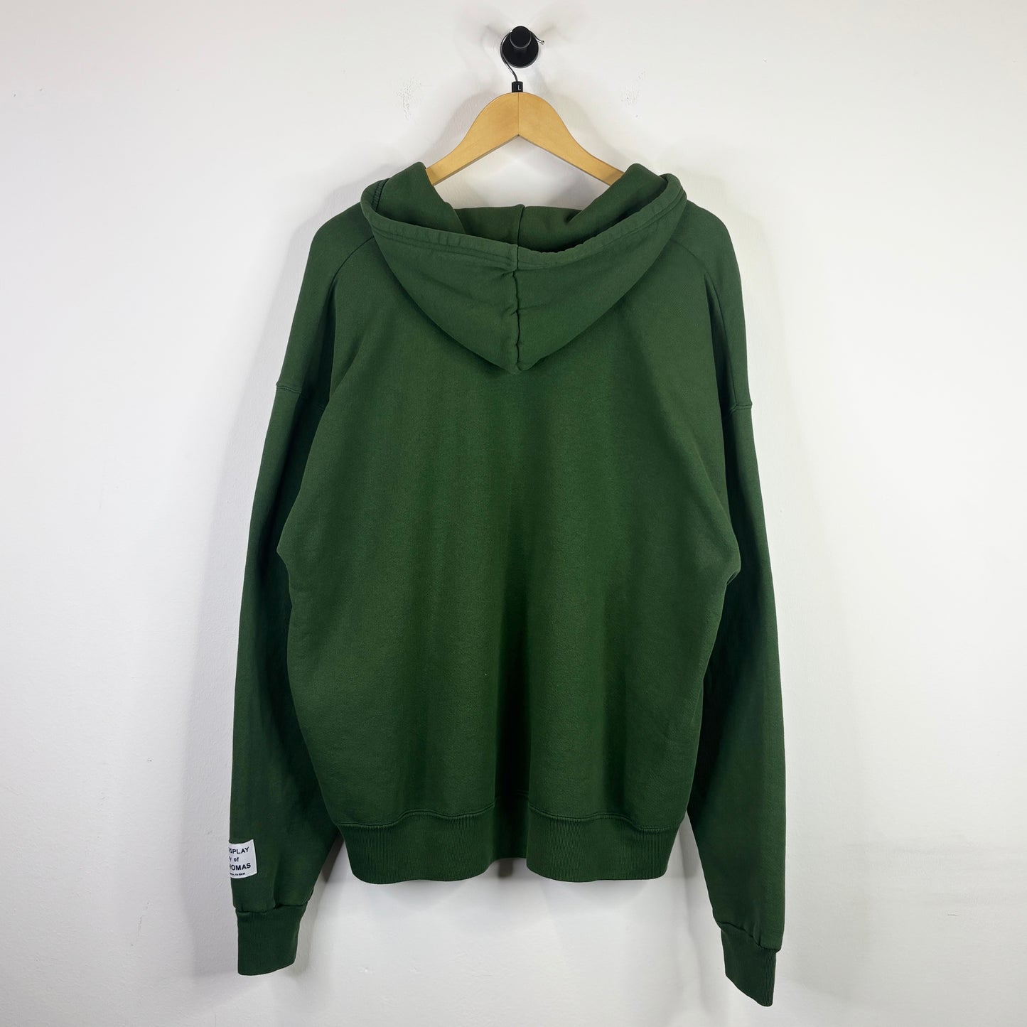 GALLERY DEPT. V-NECK PURPLE LOGO FADE HOODIE