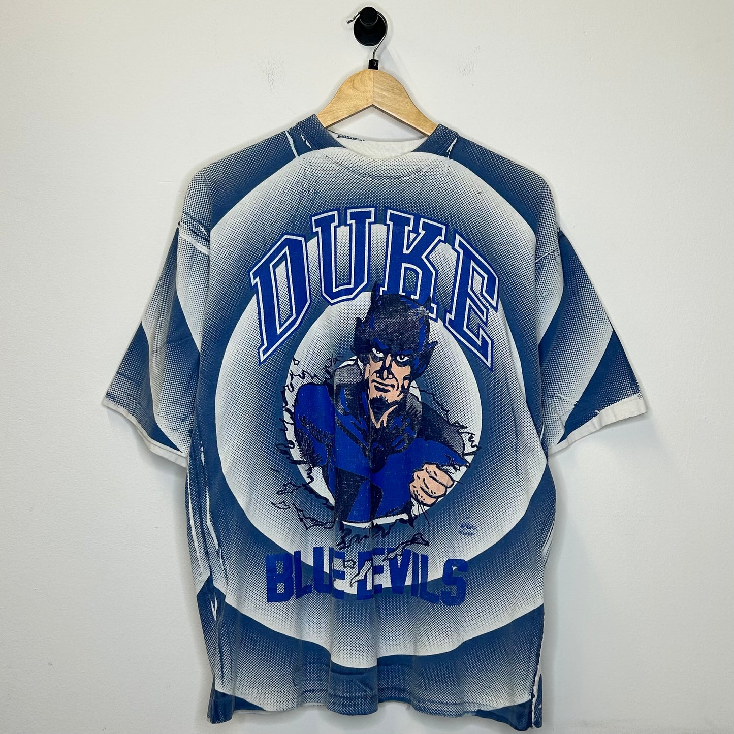 DUKE BLUE DEVILS AOP CIRCLE TEE