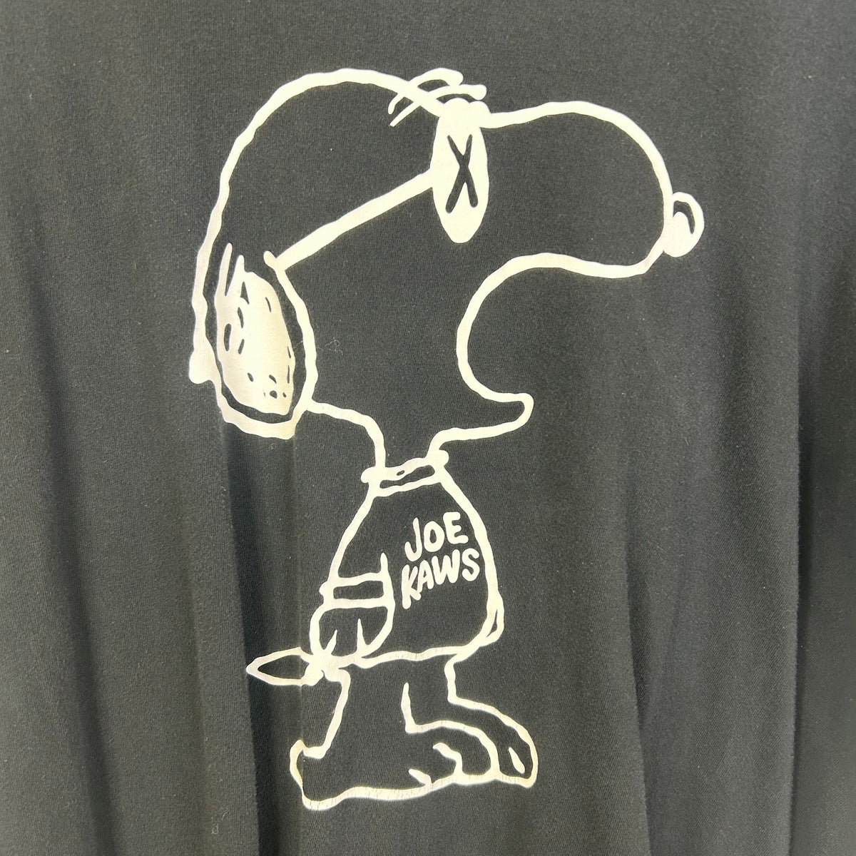 KAWS x PEANUTS SNOOPY T-SHIRT BLACK