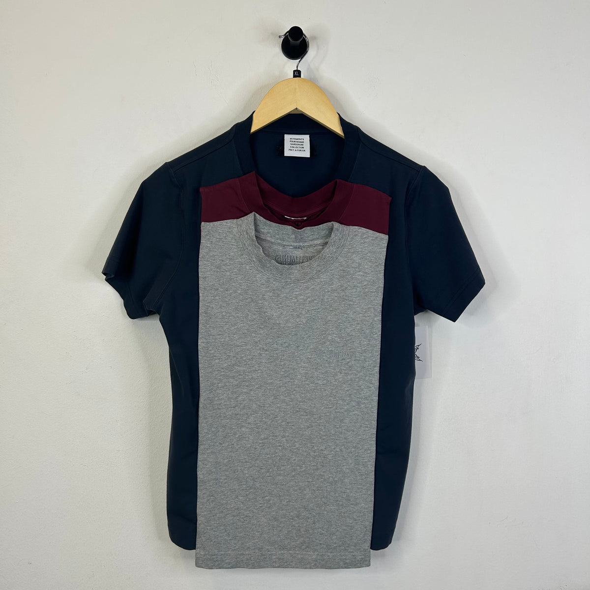 VETEMENTS LAYERED T-SHIRT