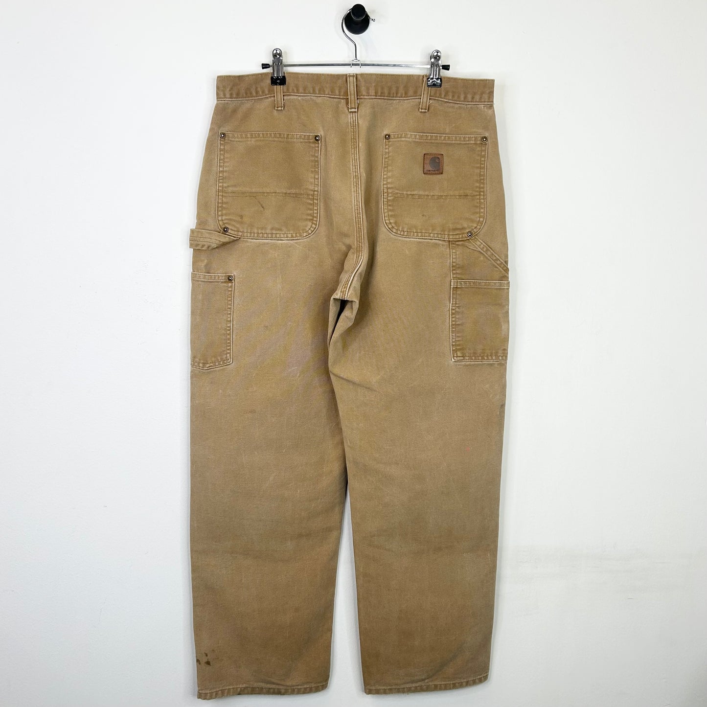TAN FADED CARHARTT DOUBLE KNEES