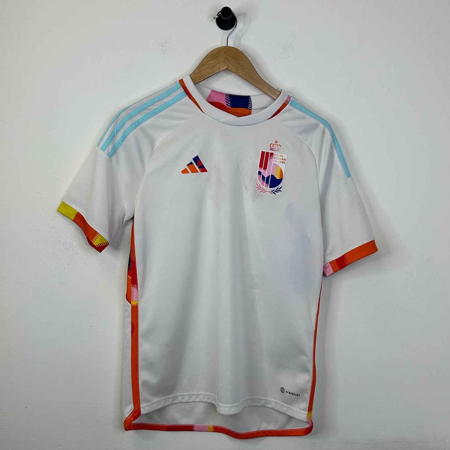 ROYAL BELGIAN WHITE ADIDAS JERSEY