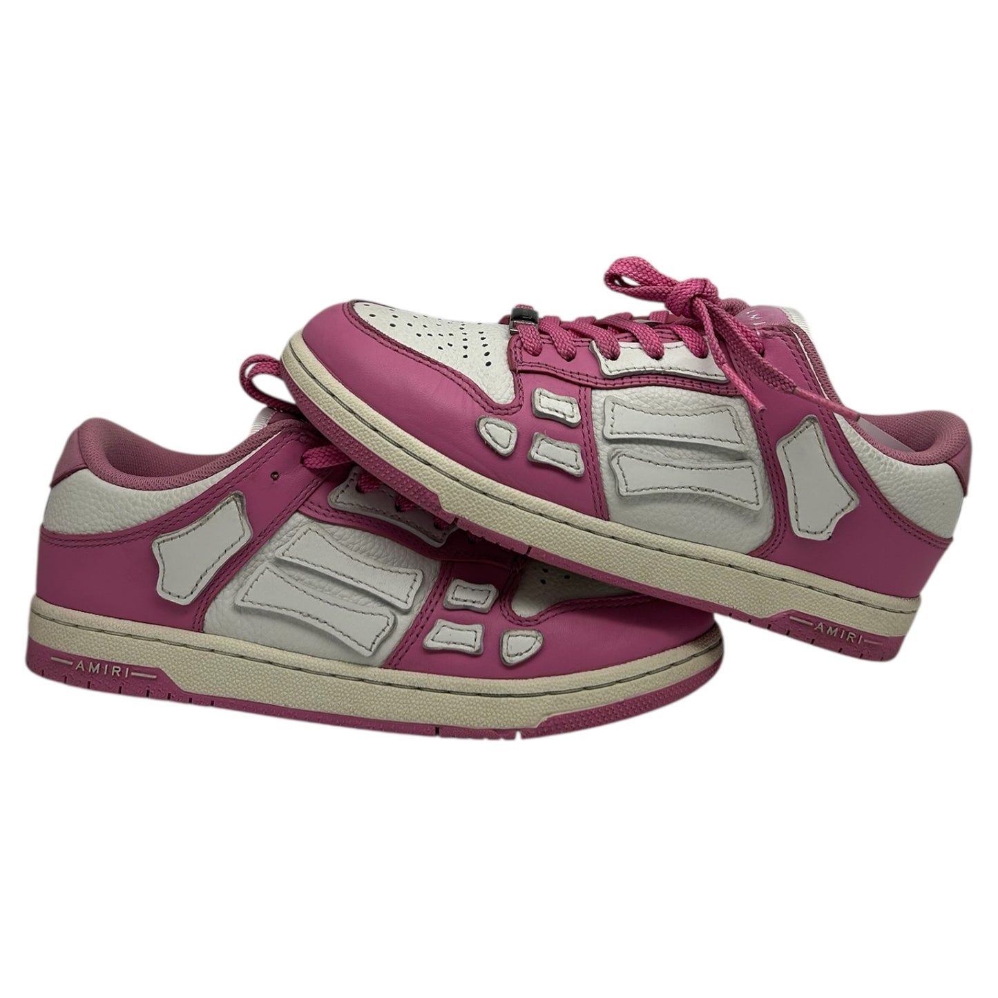 PREOWNED AMIRI PINK SKEL TOP LOW