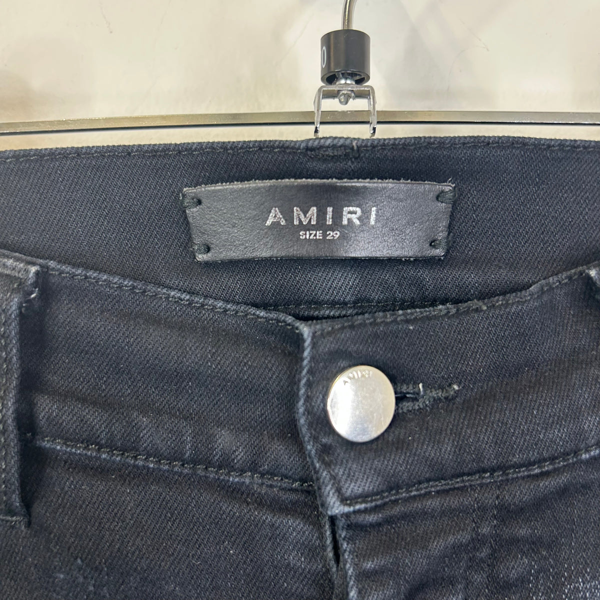 AMIRI BLACK SKINNY JEANS