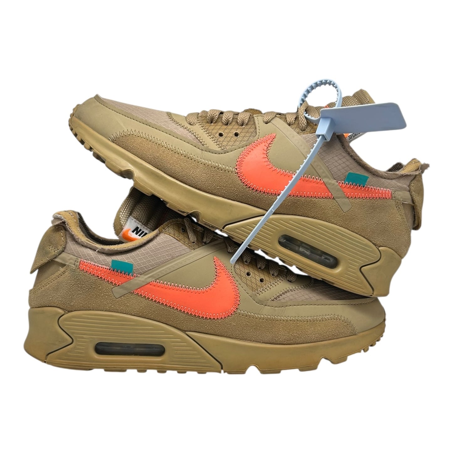 PREOWNED NIKE AIR MAX 90 OFF-WHITE DESERT ORE